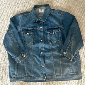 Old Navy “Boyfriend” Jean Jacket (oversized)